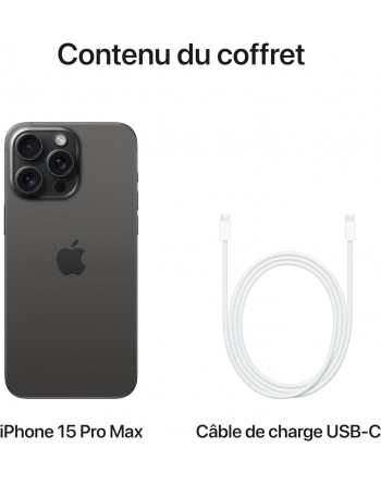 Apple iPhone 15 Pro Max 6,7" 5G Double SIM 256 GB Black Titanium New