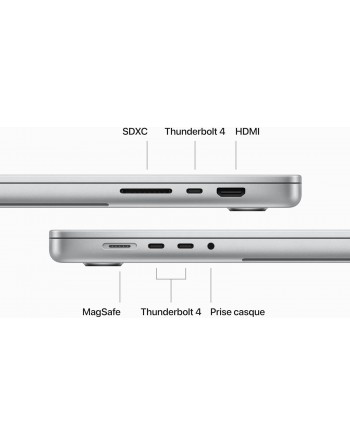 Apple MacBook Pro 16" M3 Max 64 GB RAM 2 TB SSD CPU 16 cores GPU 40 cores Silver New