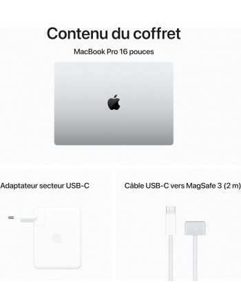 Apple MacBook Pro 16" M3 Max 48 GB RAM 1 TB SSD CPU 16 cores GPU 40 cores Silver Premium Refurbished