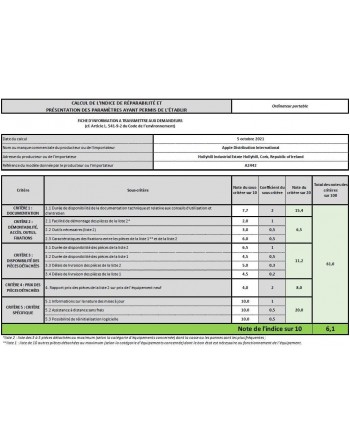 Apple MacBook Pro 14'' M1 Pro 16 GB RAM 1 To SSD CPU 10 cores GPU 16 cores Space Gray Premium