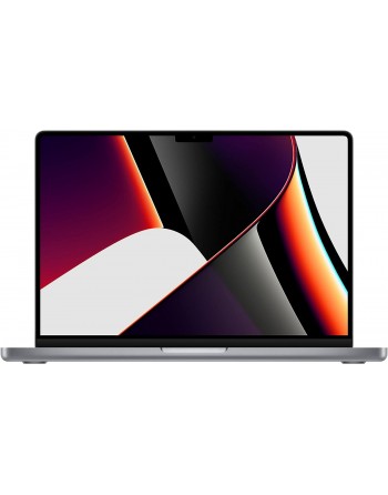 Apple MacBook Pro 14'' M1 Max 64 Go RAM 2 To SSD CPU 10 cœurs GPU 16 cœurs Gris Sidéral Nouveau