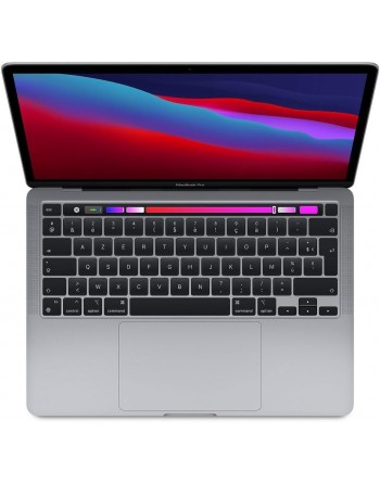 Apple MacBook Pro 13'' M1 8 Go RAM 512 Go SSD CPU 8 cœurs GPU 8 cœurs Gris Sidéral