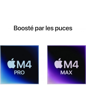 Apple MacBook Pro 16" M4 Max 48 Go RAM 1 To SSD CPU 16 cœurs GPU 40 cœurs Noir Sidéral