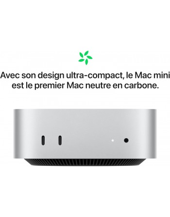 Apple Mac Mini M4 16 GB RAM 512 GB SSD CPU 10 cores GPU 10 cores