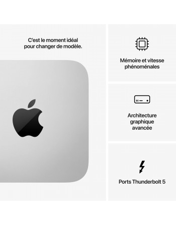 Apple Mac Studio M4 Max 36 Go RAM 512 Go SSD CPU 14 coeurs GPU 32 cœurs Nouveau