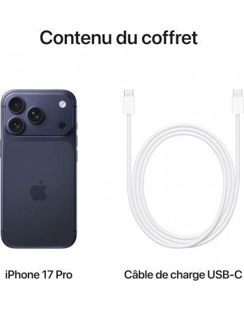 Apple iPhone 17 Pro 6,3" 5G Double SIM 256 Go Bleu Intense Premium B-Stock
