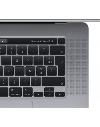 Apple MacBook Pro Touch Bar 16" (2019) Core i9 8 coeurs 2.4 GHz 64 Go RAM 1 To SSD Radeon Pro 5500M 8 Go